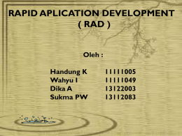 RAD (Rapid Application