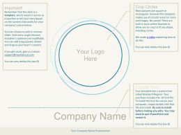 Pitch Deck Template