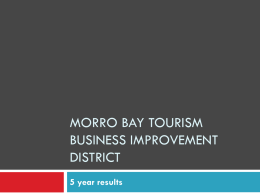 Morro Bay Tourism Business Improvement District