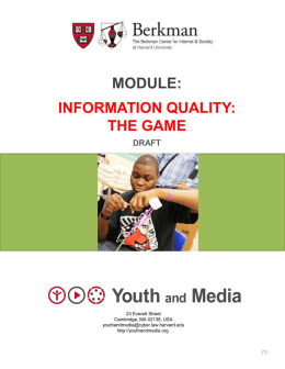 Information Quality: The Game – PPT