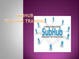Subhub Teacher Training Benefits