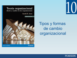Capítulo 10 Tipos y formas de cambio organizacional.