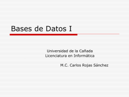 Bases de Datos I - fundamentosdebd8a
