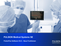 PowerPoint-Präsentation - PULSION Medical Systems SE