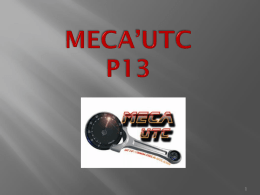 MECA*UTC P13 - Fichier PPT