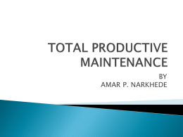 total productive maintenance ppt