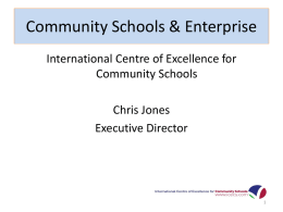 Community Schools & Enterprise