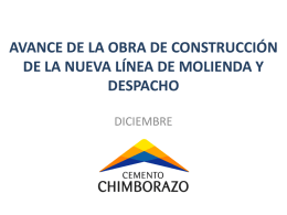 Diapositiva 1 - Cemento Chimborazo