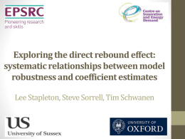 systematic relationships between model robustness and coefficient