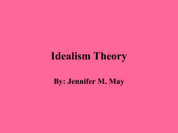 Idealism Theory - edu-513