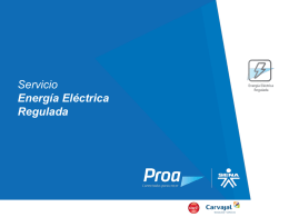 4. Energía Eléctrica Regulada
