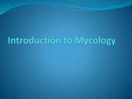 6- Introduction to Mycology - Students