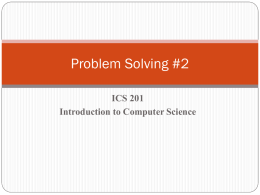 ProblemSolving2 - faculty.uoh.edu.sa