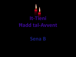 it-Tieni Ħadd tal-Avvent
