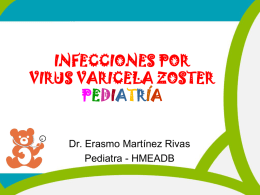 Varicela Zoster - Clases y Libros