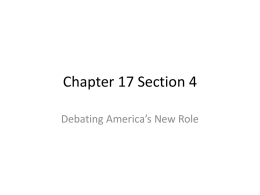 Chapter 17 Section 4