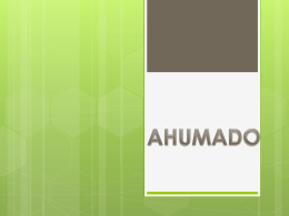 AHUMADO