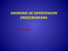 sindrome de hipertension endocraneana