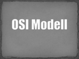 OSI Modell