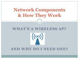 Assignment 3 Network Components Johnson