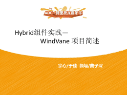 WindVane项目简述