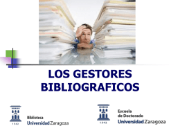 4.gestoresbfcos_refworks - Biblioteca de la Universidad de