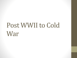 Cold War PPT