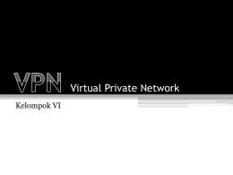 VPN Virtual Private Network