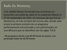 Radio En Monterrey