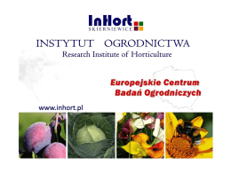 InHort Skierniewice - IRST - Instytut Rozwoju Samorządu