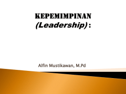 Leadership Alfin