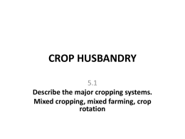 5.1 CROPPing Systems - BRagrisc