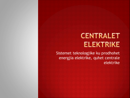 Centralet elektrike - Kjo web faqe është e dizajnuar nga Muhamer