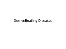 26-11-13 ipmr Demyelinating Diseases