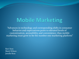Mobile Marketing Presentation File