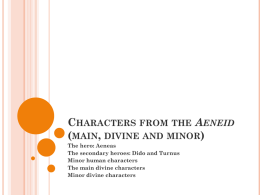 Characters of the Aeneid (main, divine