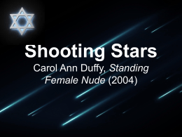 Shooting Stars presentation