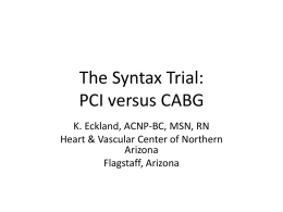 The Syntax Trial
