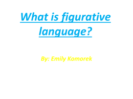 What is figurative language pro - 7