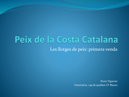 Peix de la Costa Catalana - Generalitat de Catalunya