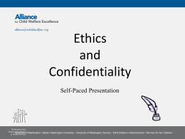 1.4 Ethics and Confidentiality PPT