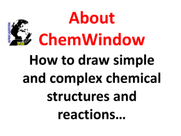 About ChemWindow