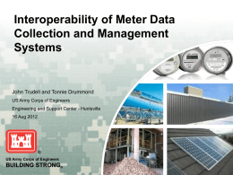 Interoperability of Meter Data Collection and Management Systems