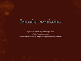 Franska revolution