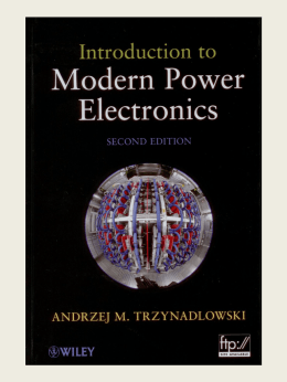 Introduction to Modern Power Electronics SECOND EDITION