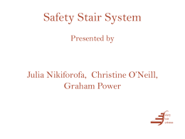 Safety Stair System powerpoint draft (1)