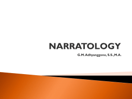 NARRATOLOGY