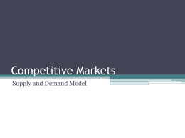 Competitive Markets - Abernathy-ApEconomics-MPHS