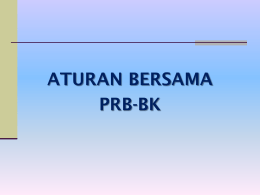 MB 4.3 Aturan Bersama