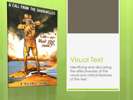 Gallipoli Visual Text Powerpoint - aiss-english-10